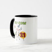 Heilige Kool Ik ben 21-jarige overhemden en cadeau Mok (Voorkant links)