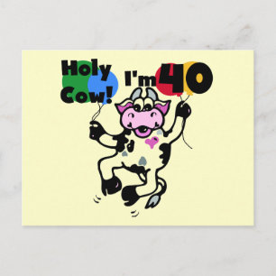 Heilige Kool Ik ben 40 T-shirts en cadeautjes Briefkaart