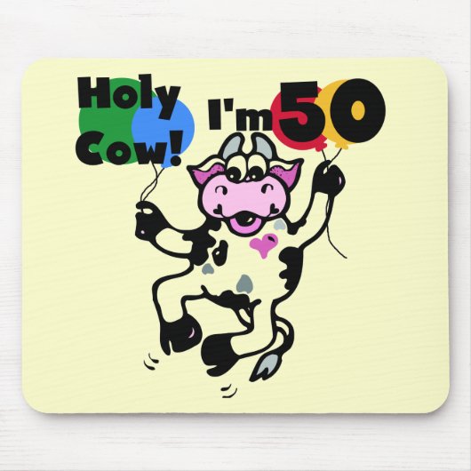 Heilige Kool Ik ben 50 T-shirts en cadeautjes Muismat (Voorkant)