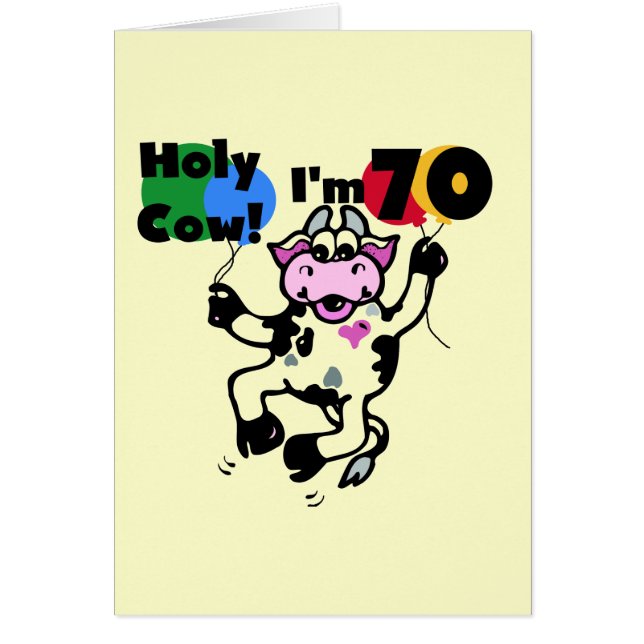 Heilige Kool Ik ben 70 T-shirts en cadeautjes (Voorkant)