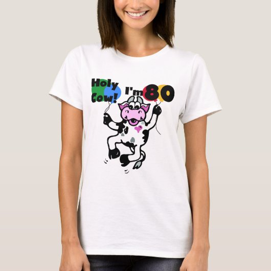 Heilige Kool Ik ben 80 T-shirts en cadeautjes (Voorkant)