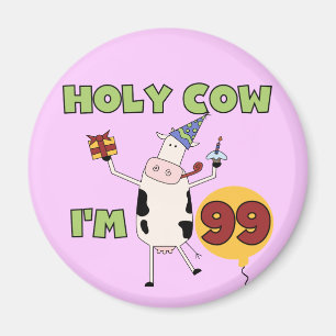Heilige Kool Ik ben 99-jarige overhemden en cadeau Magneet