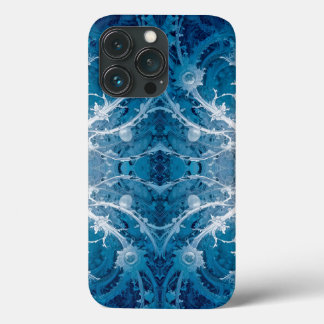 Heilige Kosmische Stroom - Blauw Zilver Symmetrie Case-Mate iPhone Case