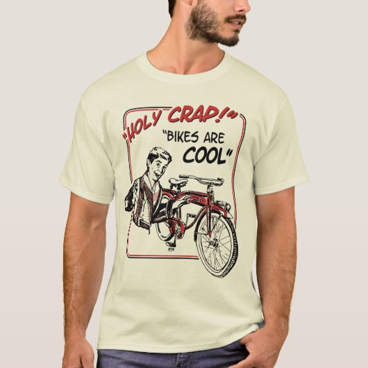 Heilige krap! Bikes zijn cool! T-shirt (Voorkant)