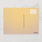 Heilige krap! [grappig briefkaart] briefkaart (Achterkant)