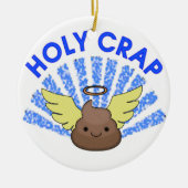 Heilige Krap Keramisch Ornament (Voorkant)