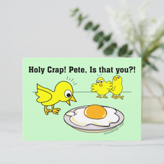 Heilige krap! Pete, ben jij dat? (Staand voorkant)