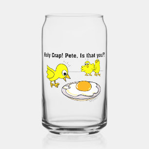 Heilige krap! Pete, ben jij dat? Blikvorm Glas