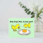 Heilige krap! Pete, ben jij dat? Briefkaart (Staand voorkant)
