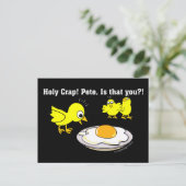 Heilige krap! Pete, ben jij dat? Briefkaart (Staand voorkant)