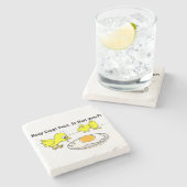 Heilige krap! Pete, ben jij dat? Chick Stenen Onderzetter (Zijkant)