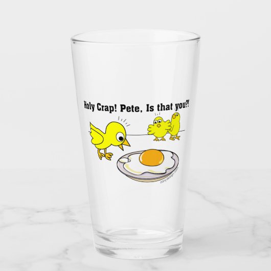 Heilige krap! Pete, ben jij dat? Glas (Voorkant)