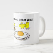 Heilige krap! Pete, ben jij dat? Grote Koffiekop (Voorkant rechts)