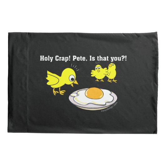 Heilige krap! Pete, ben jij dat? Kussensloop (Achterkant)