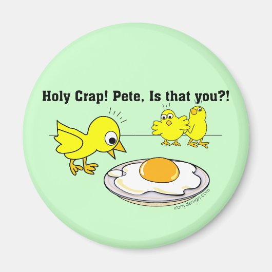 Heilige krap! Pete, ben jij dat? Magneet (Voorkant)