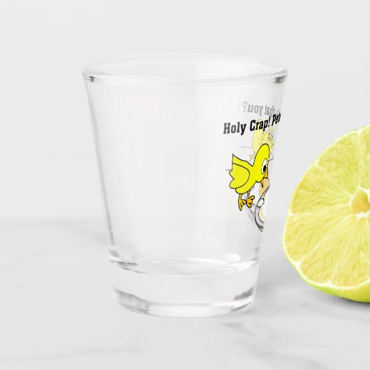 Heilige krap! Pete, ben jij dat? Shot Glas (Links)
