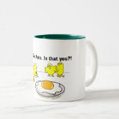 Heilige krap! Pete, ben jij dat? Tweekleurige Koffiemok (Voorkant rechts)