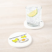 Heilige krap! Pete, ben jij dat? Zandsteen Onderzetter (Zijkant)