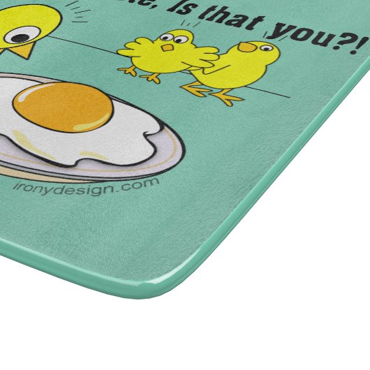 Heilige krap! Pete Humor Snijplank (Hoek)