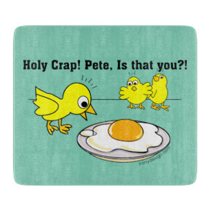 Heilige krap! Pete Humor Snijplank