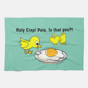 Heilige krap! Pete Humor Theedoek
