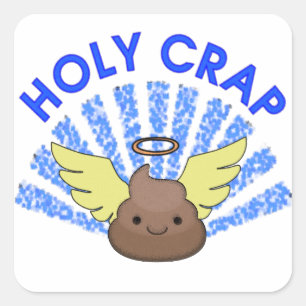 Heilige Krap Vierkante Sticker