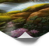 Heilige Krishna Traditionele Gopinath Fluit Kunst Perfect Poster (Hoek)