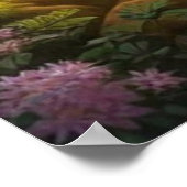 Heilige Krishna Traditionele Gopinath Fluit Kunst Poster (Hoek)