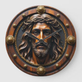 Heilige Kroon van Doornen Portret Grote Klok (Voorkant)