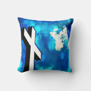 Heilige Kruidenblauwe hemel Kussen