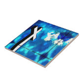 Heilige Kruidenblauwe hemel Tegeltje (Zijkant)