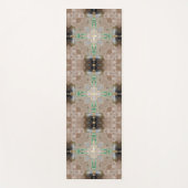Heilige Kruis Abstract Bruine Steen Yogamat (Voorkant)