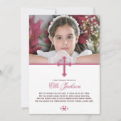 Heilige Kruis eerste communiqué Foto Keepomwille Kaart (Voorkant)