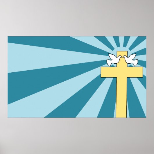 Heilige Kruis en Doves Poster (Voorkant)
