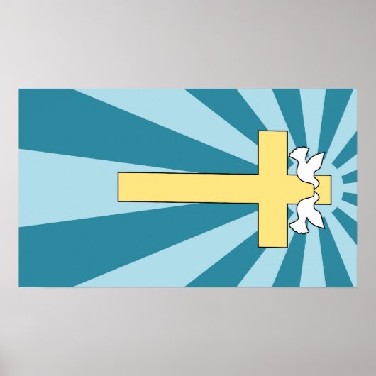 Heilige Kruis en Doves Poster (Voorkant)