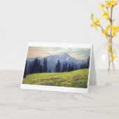 Heilige Kruis, Hiroshi Yoshida, Woodcut Kaart (Gele Bloem)