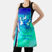 Heilige Kruis Sapphire Blue N Aqua Schort (Insitu)