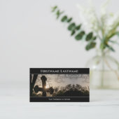 Heilige kruiselingse morticus undertair visitekaartje (Staand voorkant)