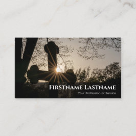 Heilige kruiselingse morticus undertair visitekaartje