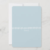 Heilige Kruisfoto Uitnodiging tot religie (Achterkant)