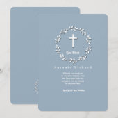 Heilige Kruiskrans religieus Wenskaart Kaart (Voorkant / Achterkant)