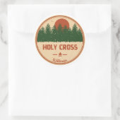 Heilige Kruisnatuur Colorado Ronde Sticker (Tas)