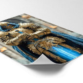 Heilige kruisvaarder poster (Hoek)