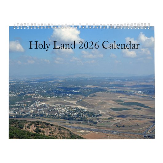 Heilige Land 2026 Wandkalender Kalender (Hoes)