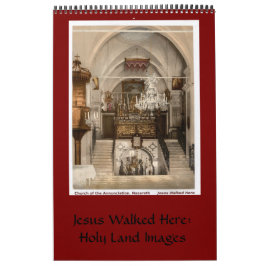 Heilige Land Bijbelse Heilige Plaatsen Kalender