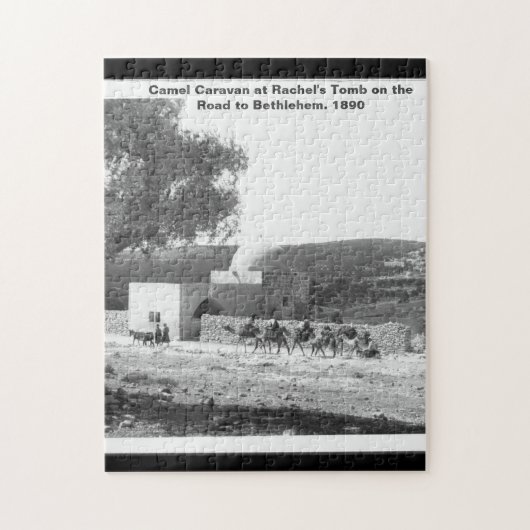 Heilige Land Kerstmis Familie Activiteit Legpuzzel (Verticaal)