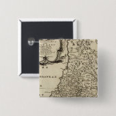 Heilige Land Vierkante Button 5,1 Cm (Voorkant /achterkant)