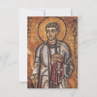 Heilige Laurentius van Rome Heilige kaart