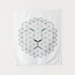 Heilige Leeuw, B01/BW. Wandkleed