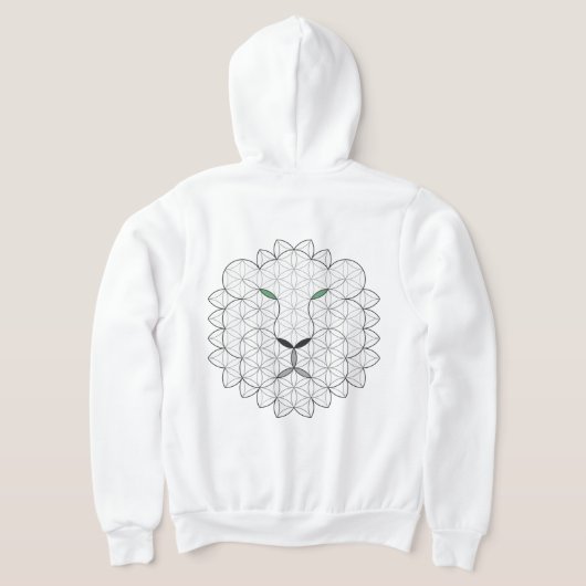 Heilige Leeuw, B01BW. Hoodie (Laag Achter)